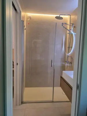 Bagno di UbiMaior Suite - Monte Urpinu apartment with parking