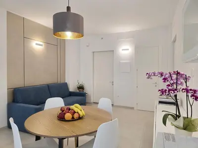 Area soggiorno di UbiMaior Suite - Monte Urpinu apartment with parking