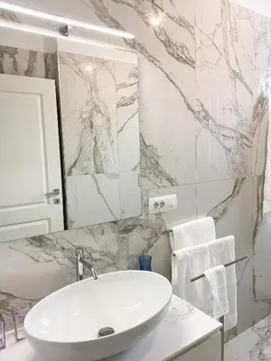 Bagno di La Petite Maison Via Biasi - free parking - free wifi