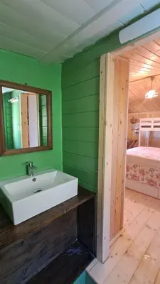 Letto o letti in una camera di Osulai 18