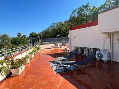 Balcone o terrazza di House with terrace in Cagliari - Civico 5