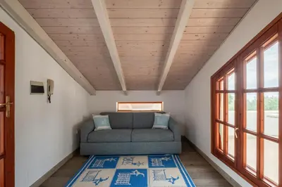 Area soggiorno di Beachfront- Private pool and design