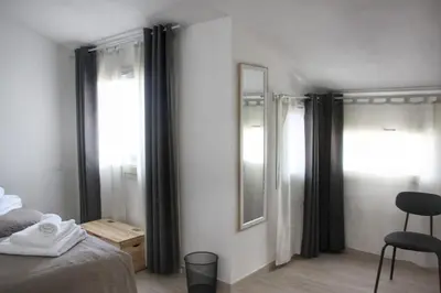 Letto o letti in una camera di Sa Perda Crocada