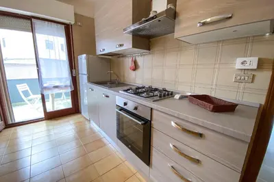 Cucina o angolo cottura di Casa Magnanina Sarda