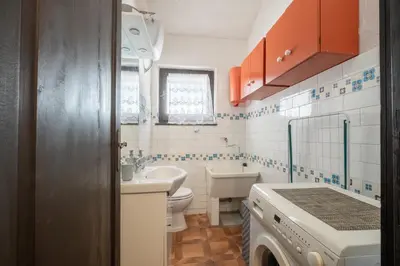Cucina o angolo cottura di Splendida villa nella natura a 200 m dal mare