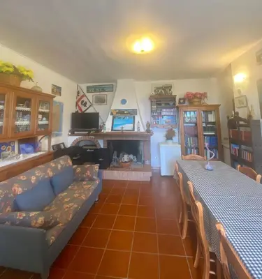Area soggiorno di Villa Patrizia sul Lago