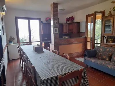 Cucina o angolo cottura di Villa Patrizia sul Lago