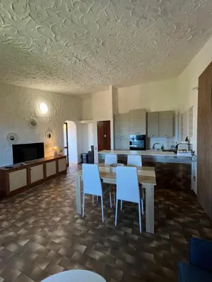 Cucina o angolo cottura di APPARTAMENTI BIANCANEVE by VILLA AUREA CAV