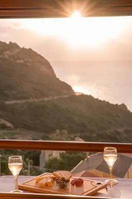 Paesaggio naturale nelle vicinanze della casa vacanze