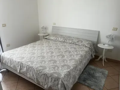 Letto o letti in una camera di Casa vacanze La Gioia