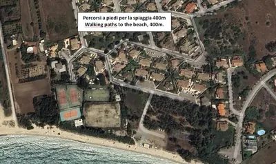 Paesaggio naturale nelle vicinanze della casa vacanze