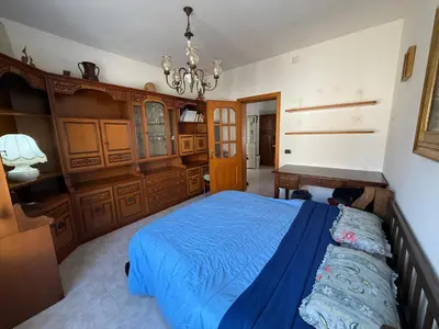 Letto o letti in una camera di Casa Vacanze Anita