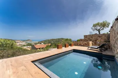 Planimetria di Lux Villa Palma, with private pool SouthSardiniaHolidays
