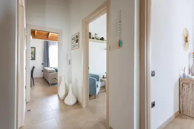 Letto o letti in una camera di Terrazza Hikari Villacidro