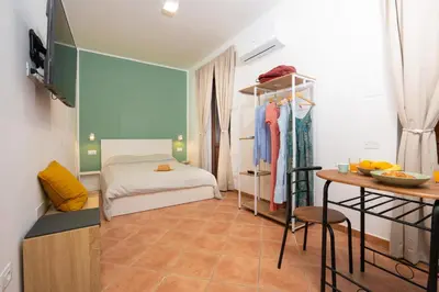 Letto o letti in una camera di L'Arco nel Corso