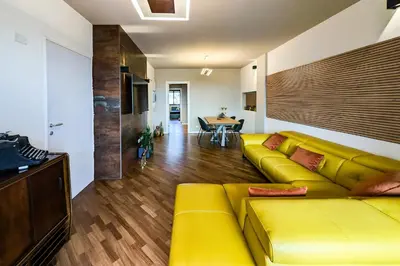 Area soggiorno di Sun Suites
