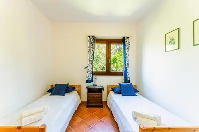 Letto o letti in una camera di Villa Giulia Premium, 300 mt to beach SouthSardiniaHolidays
