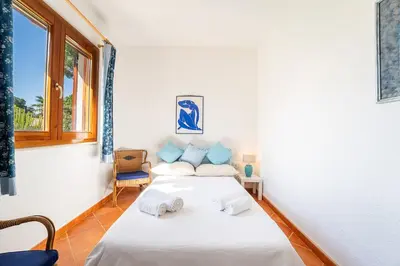 Letto o letti in una camera di Villa Giulia Premium, 300 mt to beach SouthSardiniaHolidays