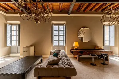 Area soggiorno di Saint Amand by Palazzo Boyl