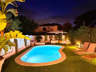 Piscina di Villa Stella di Mare, 300 mt from the beach - Micasasucasa o nelle vicinanze
