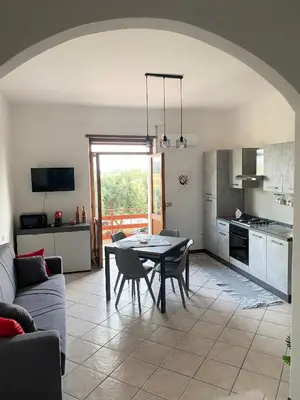 Cucina o angolo cottura di Casa Oristano Mare & Citta' bis