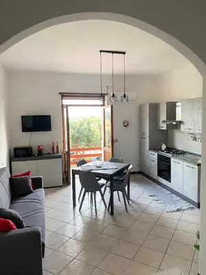 Cucina o angolo cottura di Casa Oristano Mare & Citta' bis