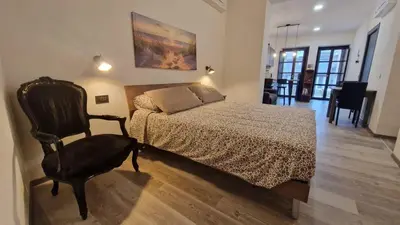 Letto o letti in una camera di La Piccola Corte