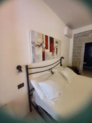 Letto o letti in una camera di La Piccola Corte