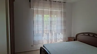 Letto o letti in una camera di Casa del Glicine