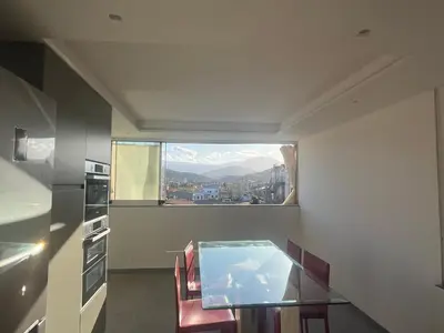 Cucina o angolo cottura di terrazza paradiso
