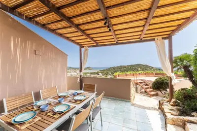 Planimetria di Casa Cavalluccio, Sea View SouthSardiniaHolidays