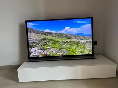 TV o dispositivi per l'intrattenimento presso Flamingo Apartment