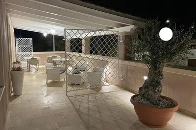 Area soggiorno di Casa Midò