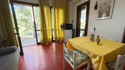 TV o dispositivi per l'intrattenimento presso Villetta Pinus Village