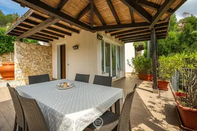 Patio o area all'aperto di Simone Eden Apartment
