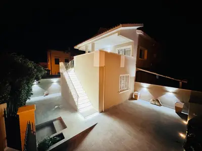 Balcone o terrazza di Blu Mare Pregiata Villa con terrazza vista mare