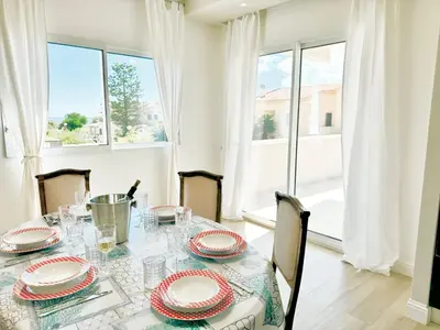 Planimetria di Blu Mare Pregiata Villa con terrazza vista mare