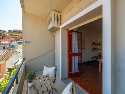 Balcone o terrazza di Apartment Appartamento Sala by Interhome
