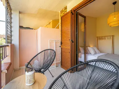 Letto o letti in una camera di Apartment Harmony - holiday and workation by Interhome