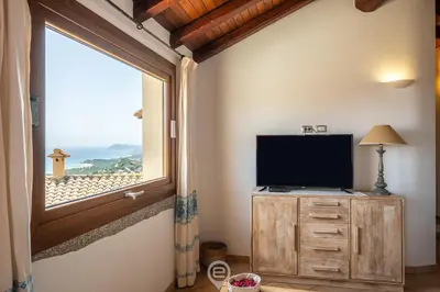 TV o dispositivi per l'intrattenimento presso Cliffside Blue