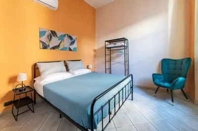 Letto o letti in una camera di Central-Guest-House