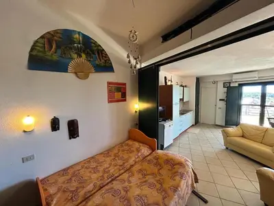 Letto o letti in una camera di Villa CHIA