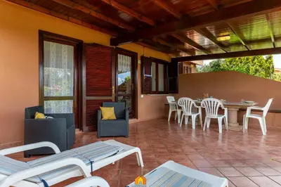 Balcone o terrazza di Villa Ferula