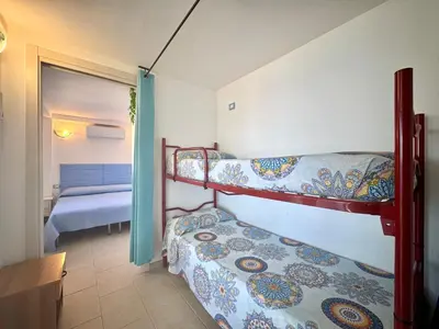 Letto o letti in una camera di Sea View Joy Collection