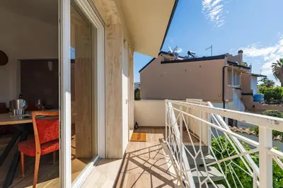 Balcone o terrazza di Sardinian Pearl - Poetto Beach Villa, South Sardinia