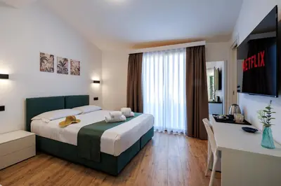 Letto o letti in una camera di Maradiva