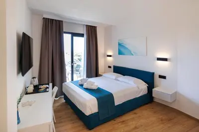 Letto o letti in una camera di Maradiva