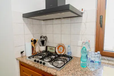 Cucina o angolo cottura di Casa di Samu