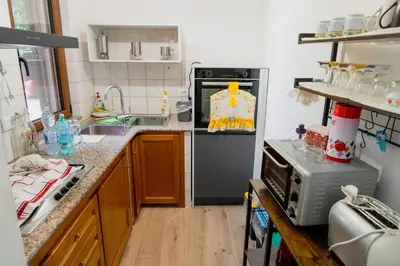 Cucina o angolo cottura di Casa di Samu