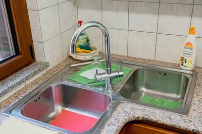 Cucina o angolo cottura di Casa di Samu